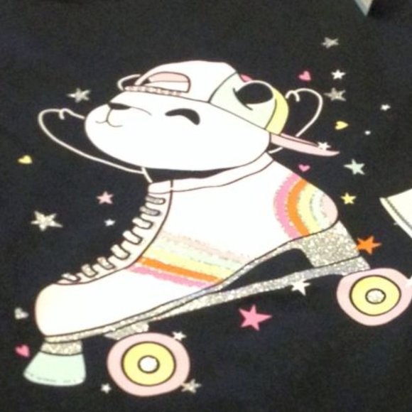 Cat & Jack tee set, girls size 7/8 - Picture 6 of 7